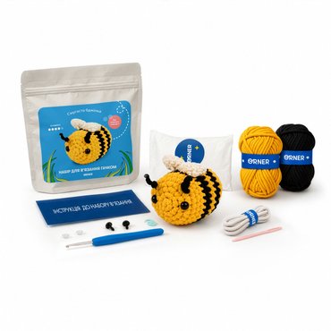 Crochet kit Bee: photo - ORNER