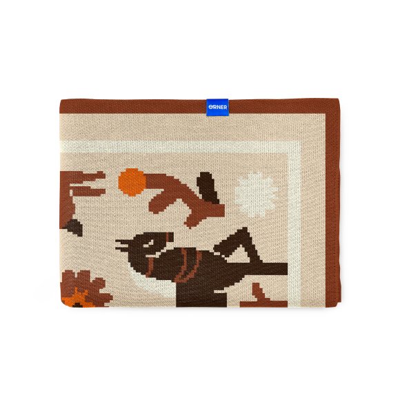 Плед «Гармония природы» светлый: Фото