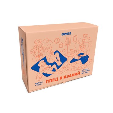 Плед «Птицы»: Фото - ORNER