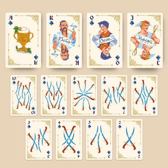 Большие игральные карты «Энеида»: Фото