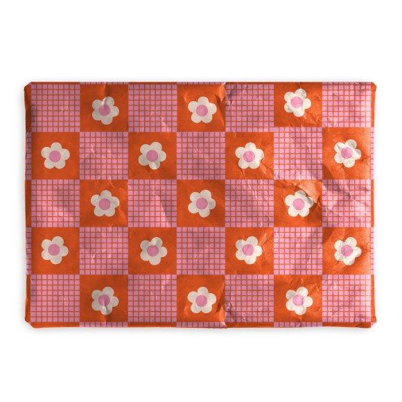 Чехол для ноутбука «Цветы» розовый: Фото