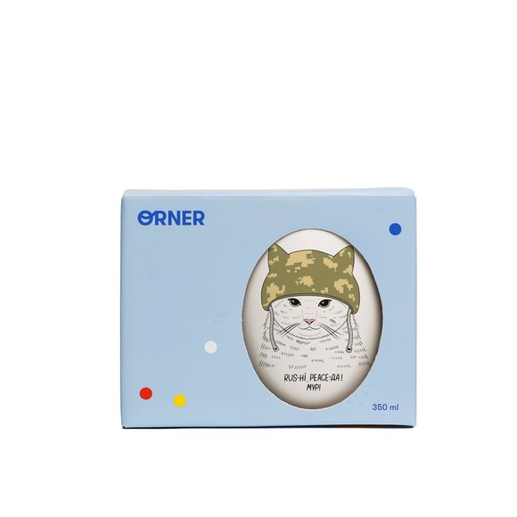 Чашка ORNER «Кот-защитник»: Фото