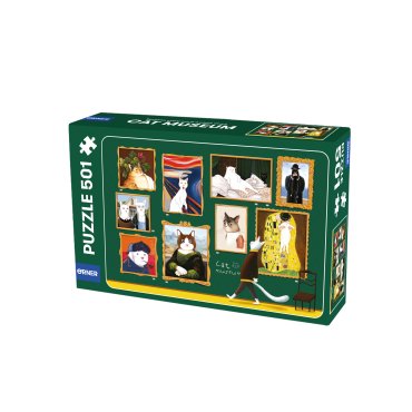 Пазл ORNER x InnaRuda «Кошачий музей» 500 элементов: Фото - ORNER