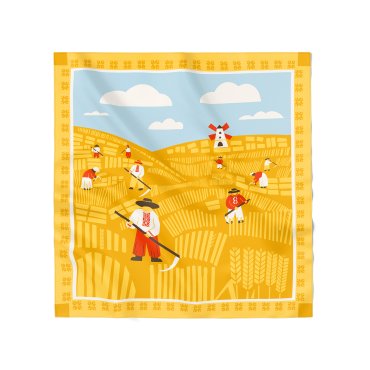 Платок «Косари»: фото - ORNER