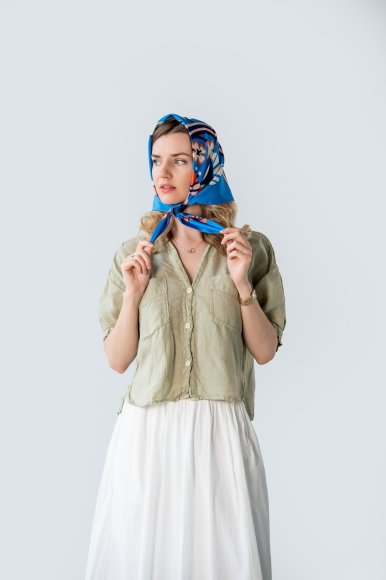 Платок «Птицы»: Фото