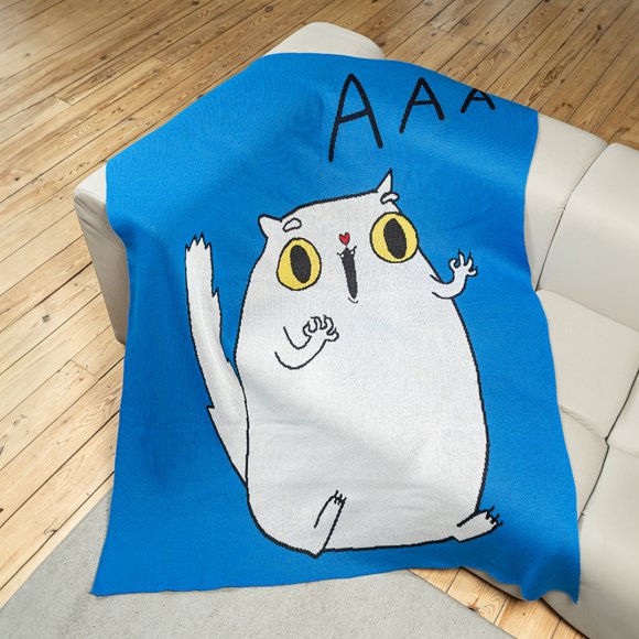 Blanket "Cat": Photo