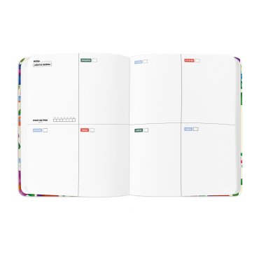 Планер «I HAVE A BRAVE PLAN» красочный светлый: Фото - ORNER