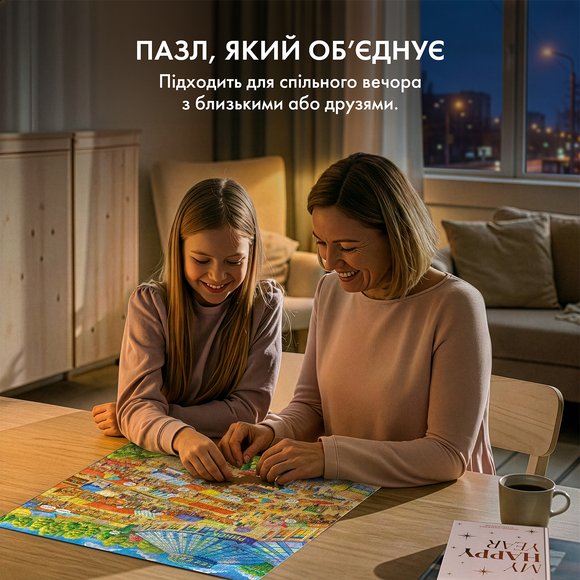 Puzzle "Market Day" 1000 pieces: Photo