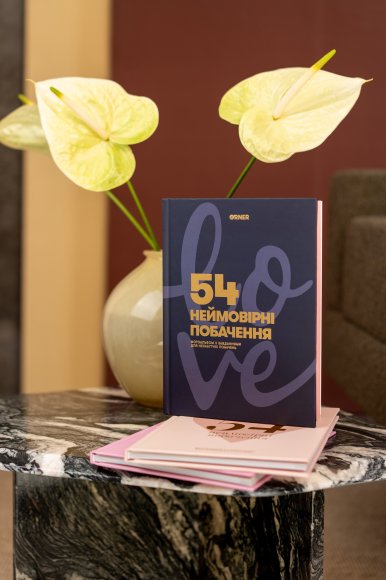 Фотоальбом із завданнями для побачень «54 Неймовірні побачення» темно-синій: Фото