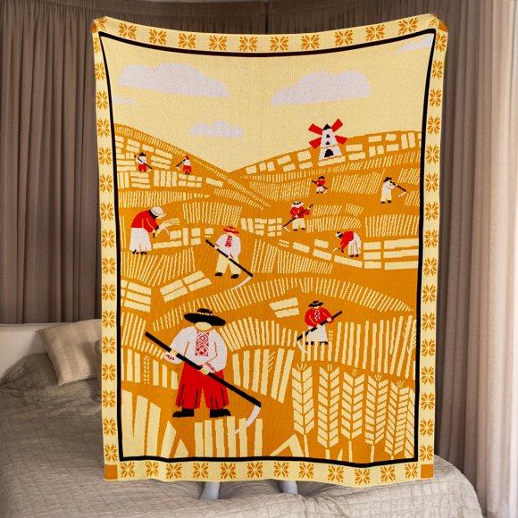 Плед «Косари»: Фото