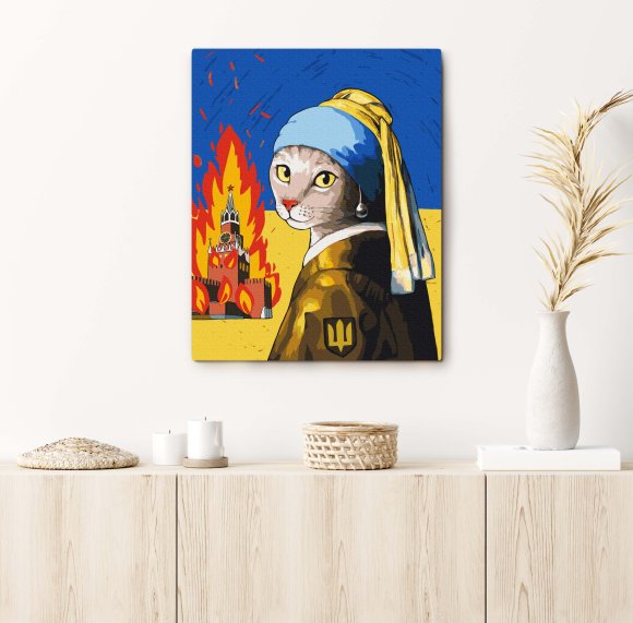 Картина по номерам ORNER x InnaRuda «Украинская мечта»: Фото