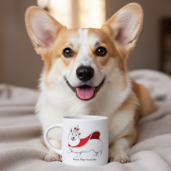 Mug Corgi: Photo