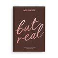 Осознанный планер «Not perfect, but real» коричневый: Фото