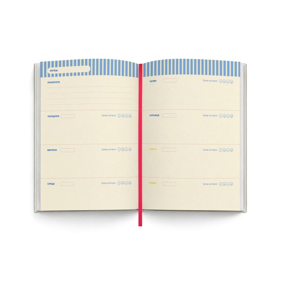 Mini planner "Dream. Plan mini" light: Photo