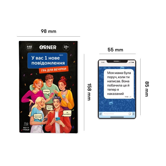 Игра для компании «У вас 1 новое сообщение»: Фото