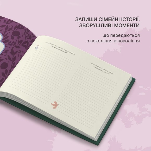 Photo album "My Family Tree" green: Photo