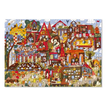 Puzzle School of Meowgic and Witchcraft 1000 pieces: photo 2 - ORNER
