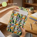 Вертикальный чехол для ноутбука «Весенние котики»: Фото 3