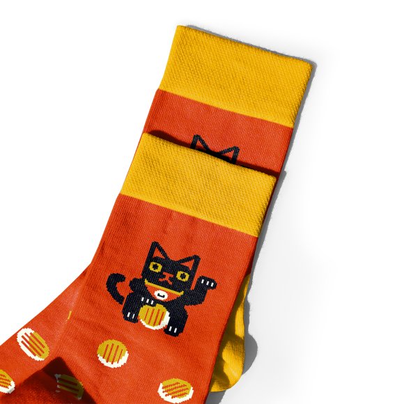 Set of socks "Lucky cats": Photo