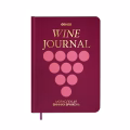 Винный дневник «Моя коллекция винных впечатлений» бордовый