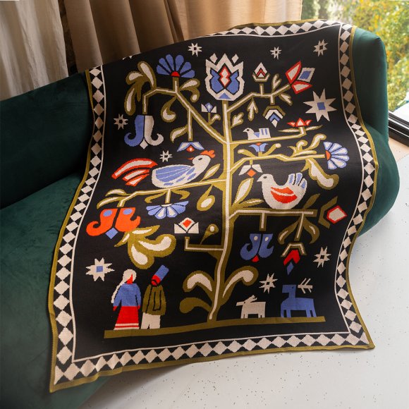 Плед «Дерево життя»: Фото