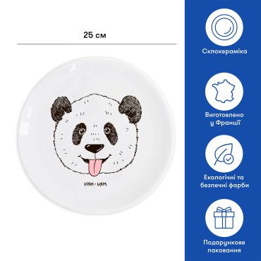 Panda yum-yum Plate: photo 2 - ORNER
