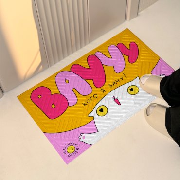 Door carpet ORNER x Maliunok Look who’s here: photo - ORNER