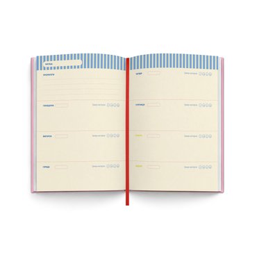 Mini planner HERE’S THE PLAN mini pink: photo 2 - ORNER