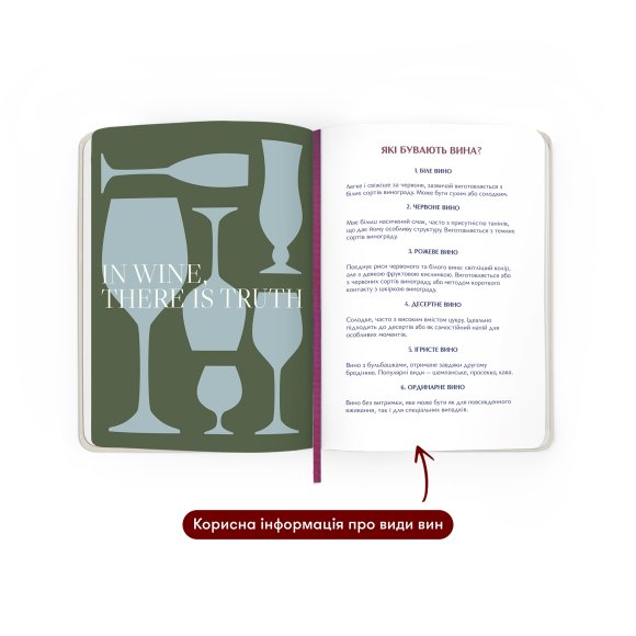 Wine Journal “My Notes of a Wine Lover”: Photo