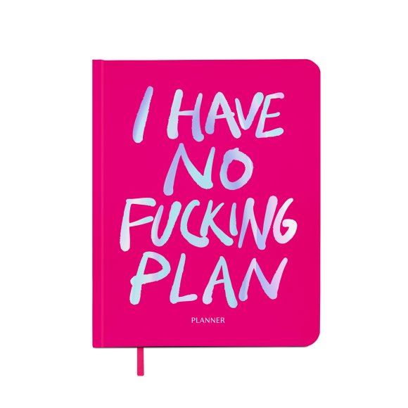 Планер «I HAVE NO PLAN» рожевий: Фото