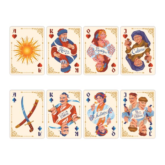 Гральні карти «Енеїда»: Фото