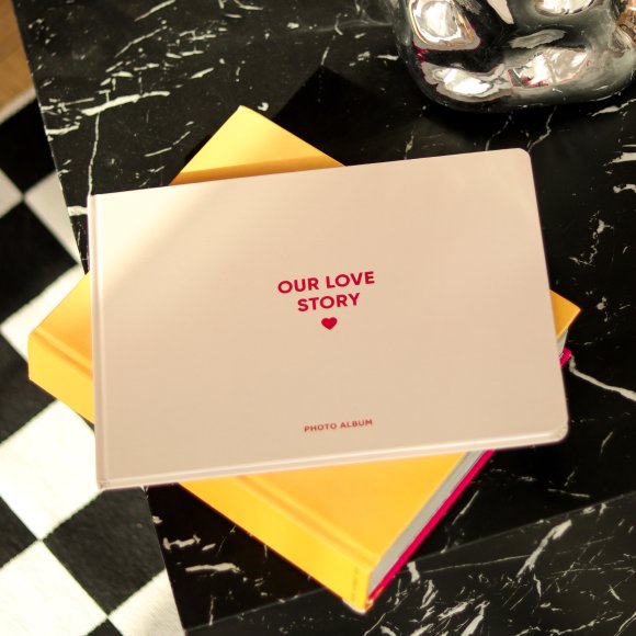 Photo album A4 Our love story: Photo