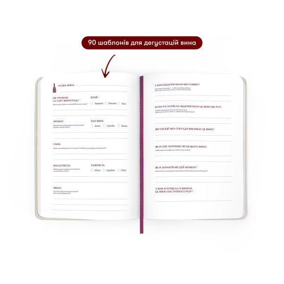 Wine Journal “My Notes of a Wine Lover”: Photo