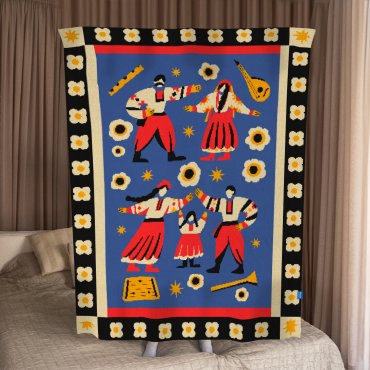 Blanket “Holiday Parties: photo - ORNER