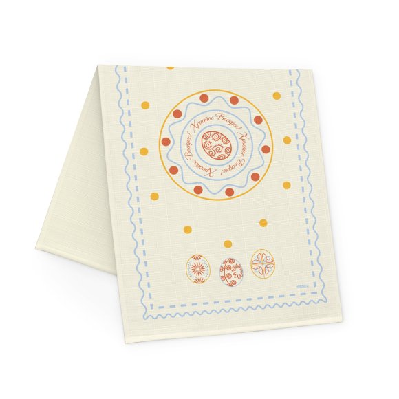 Towel "Easter Moments" light blue 40x70: Photo