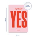 Блокнот в клетку Totally YES розовый: Фото 2