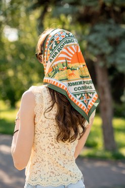 Платок-косынка «Восток Украины»: Фото - ORNER