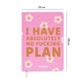 Mini Planner “I HAVE ABSOLUTELY NO PLAN mini” pink: Photo 2