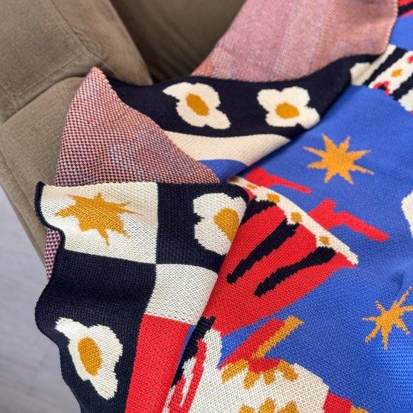 Плед «Праздничные гуляния»: Фото