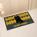 Door carpet "Brr, people again...": Photo