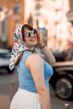 Платок-косынка «Мировое дерево»: Фото - ORNER