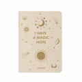 Блокнот в клетку «I HAVE A MAGIC NOTE» бежевый