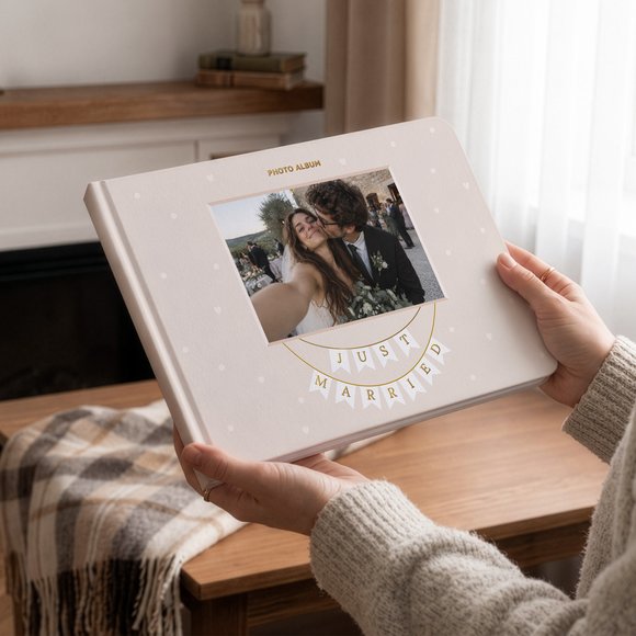 Фотоальбом A4 «Just married» светлый: Фото