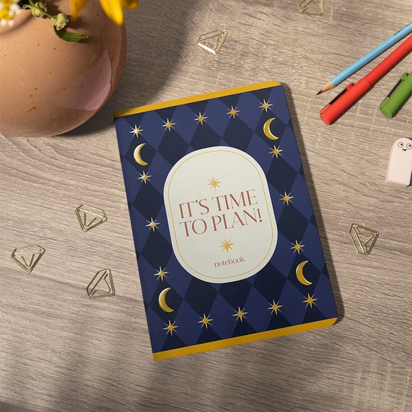 Блокнот в точку «It’s time to plan»: Фото