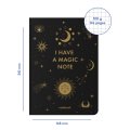 Блокнот у клітинку «I HAVE A MAGIC NOTE» чорний: Фото 2