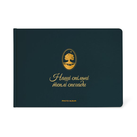 Photo album "Shared Memories" dark emerald: Photo