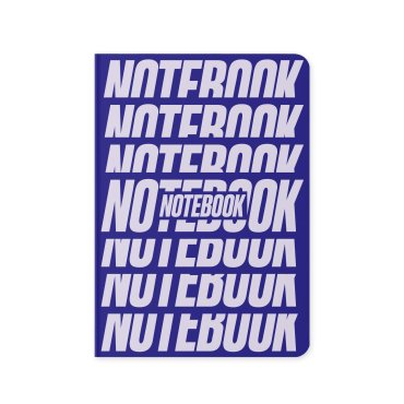 Блокнот в точку «NOTEBOOK» синий: фото - ORNER
