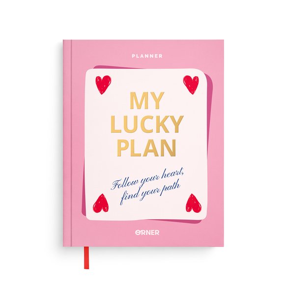 Планер «MY LUCKY PLAN» розовый: Фото