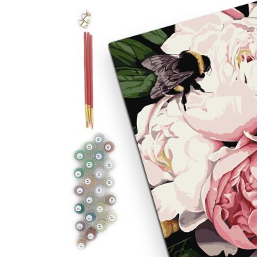Painting by numbers ORNER x Osmolovska Bee and peonies: photo 2 - ORNER