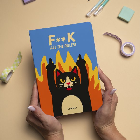 Блокнот в точку «Без правил»: Фото